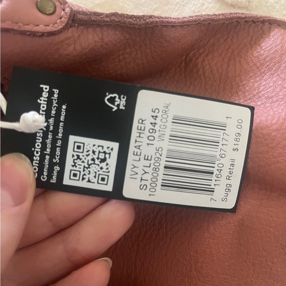 The Sak purse. Brand new. Crossbody leather. Rose pink colour. NWT. - Picture 2 of 2